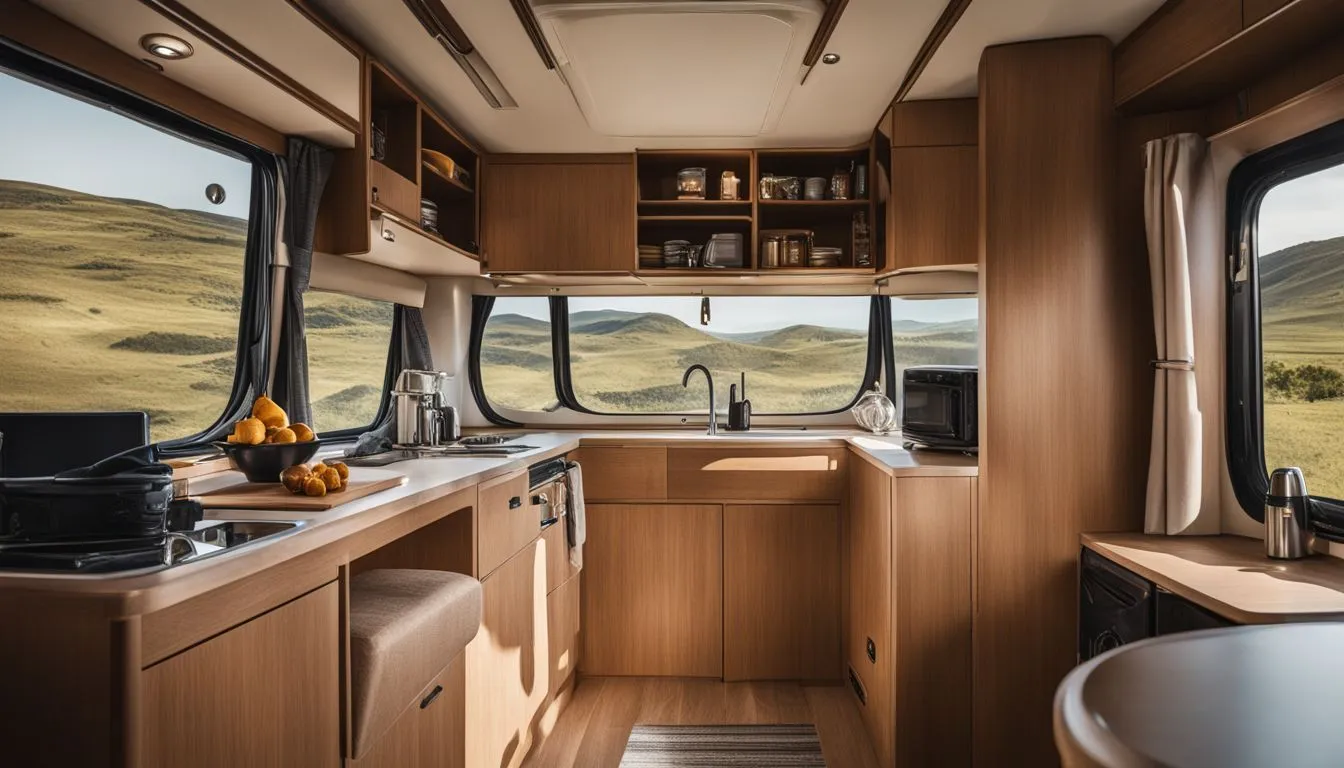 caravans and campers