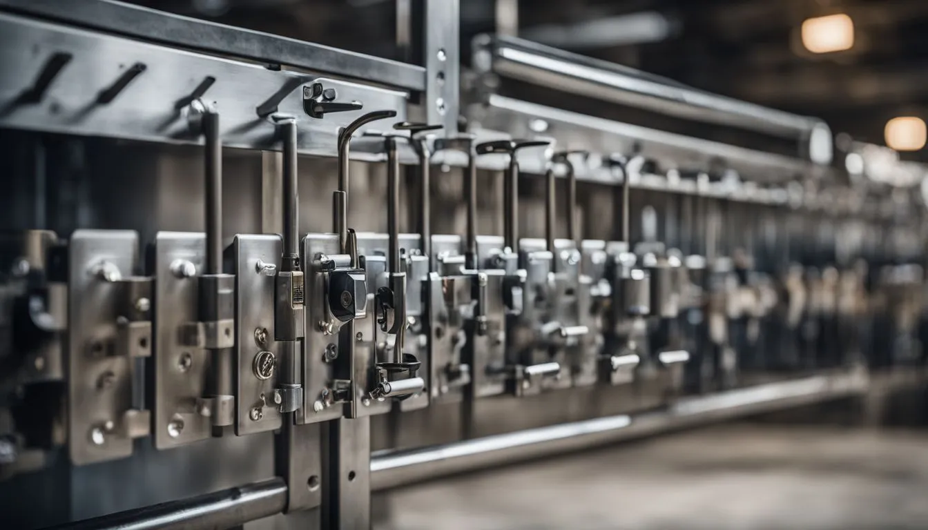 different types of locksafe brackets