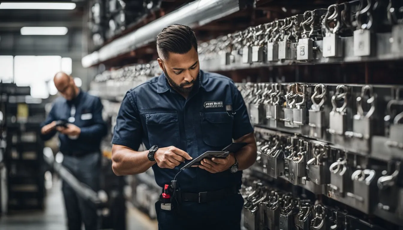 implementing lockout safety locks 1