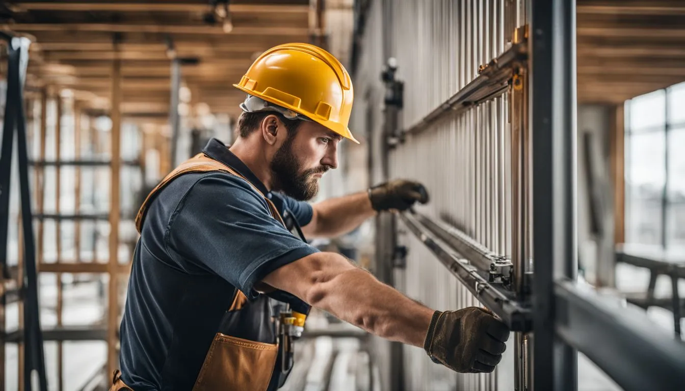 incorporating locking brackets in construction planning