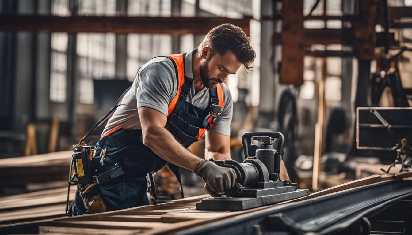 integrating locking brackets into evolving work environments