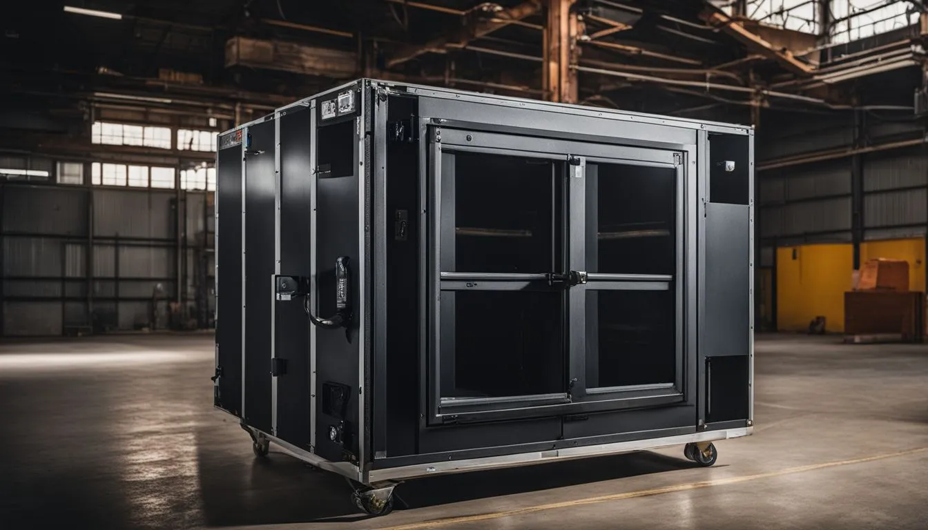 key features of locksafe isolation cabinets