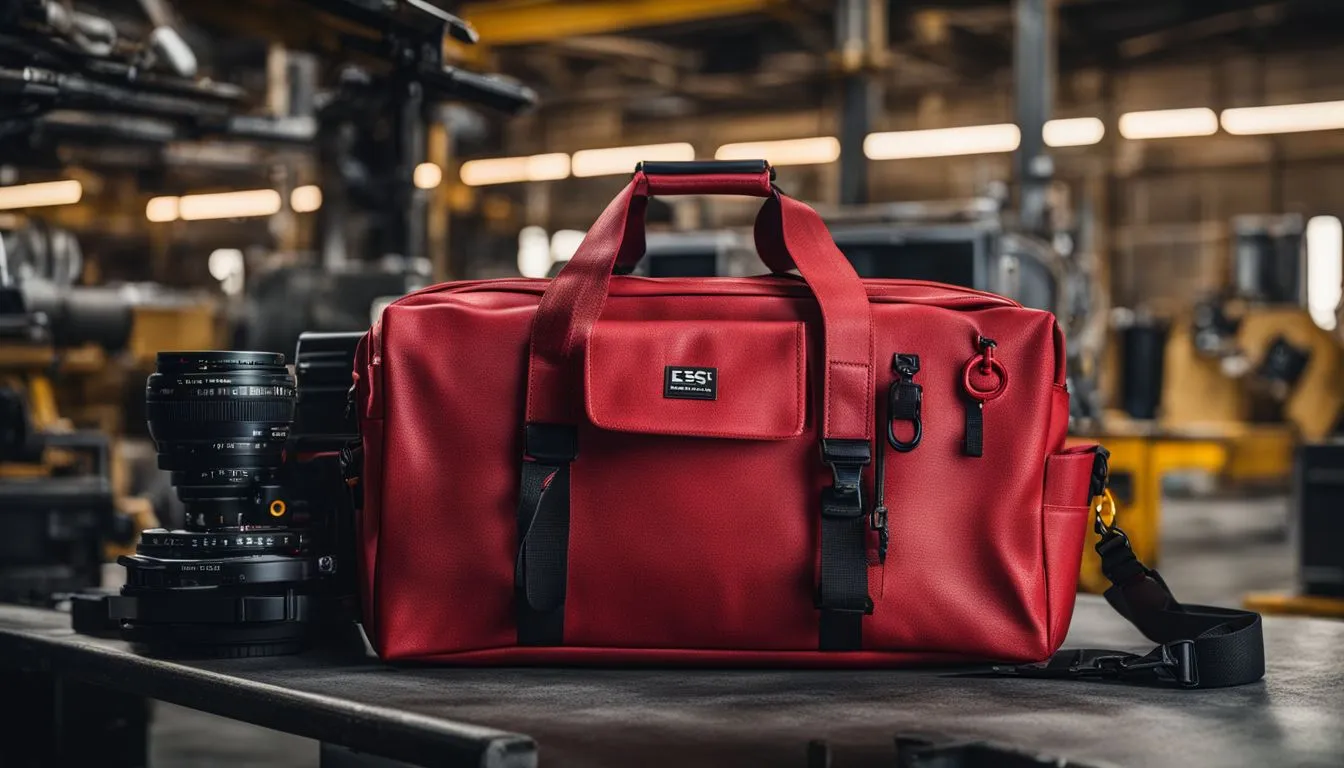 ls10015 l red lockout bag