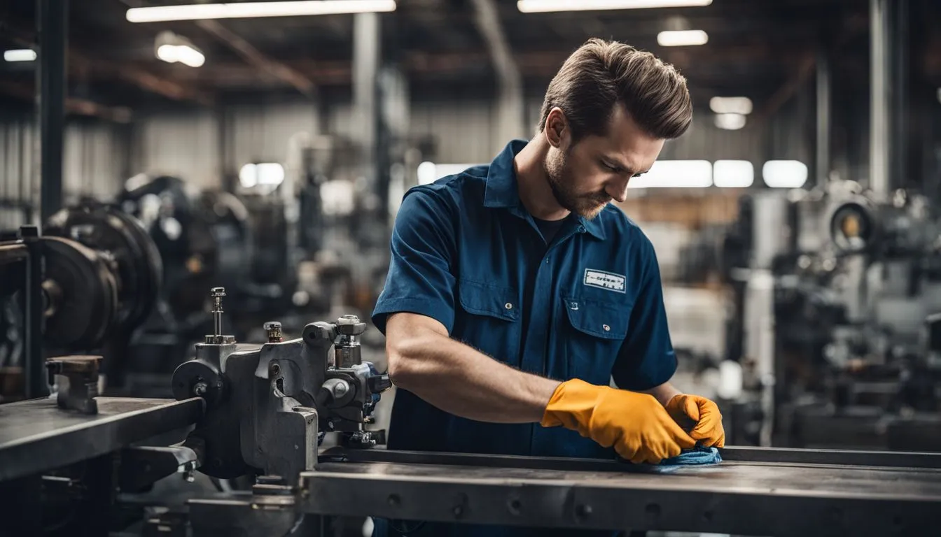 maintenance and inspection of locking brackets