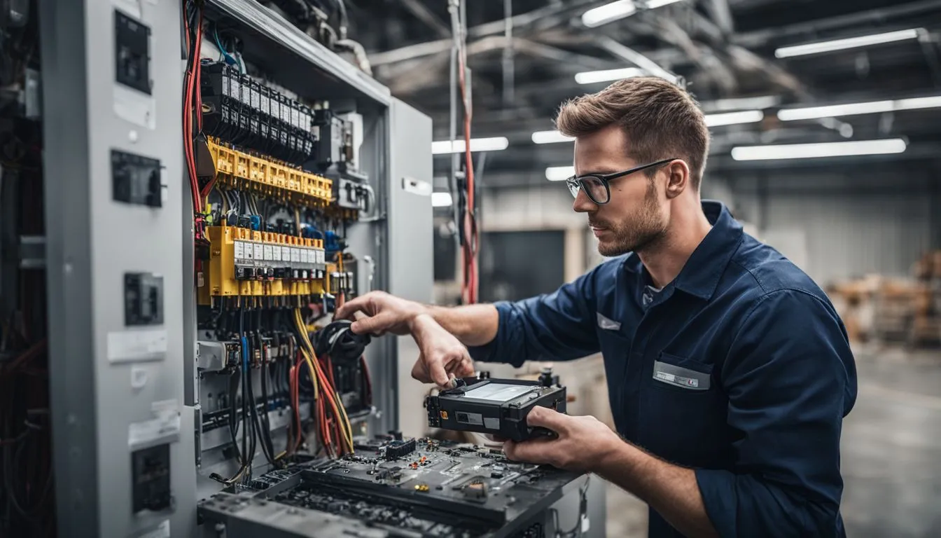 securing the bracket and switch