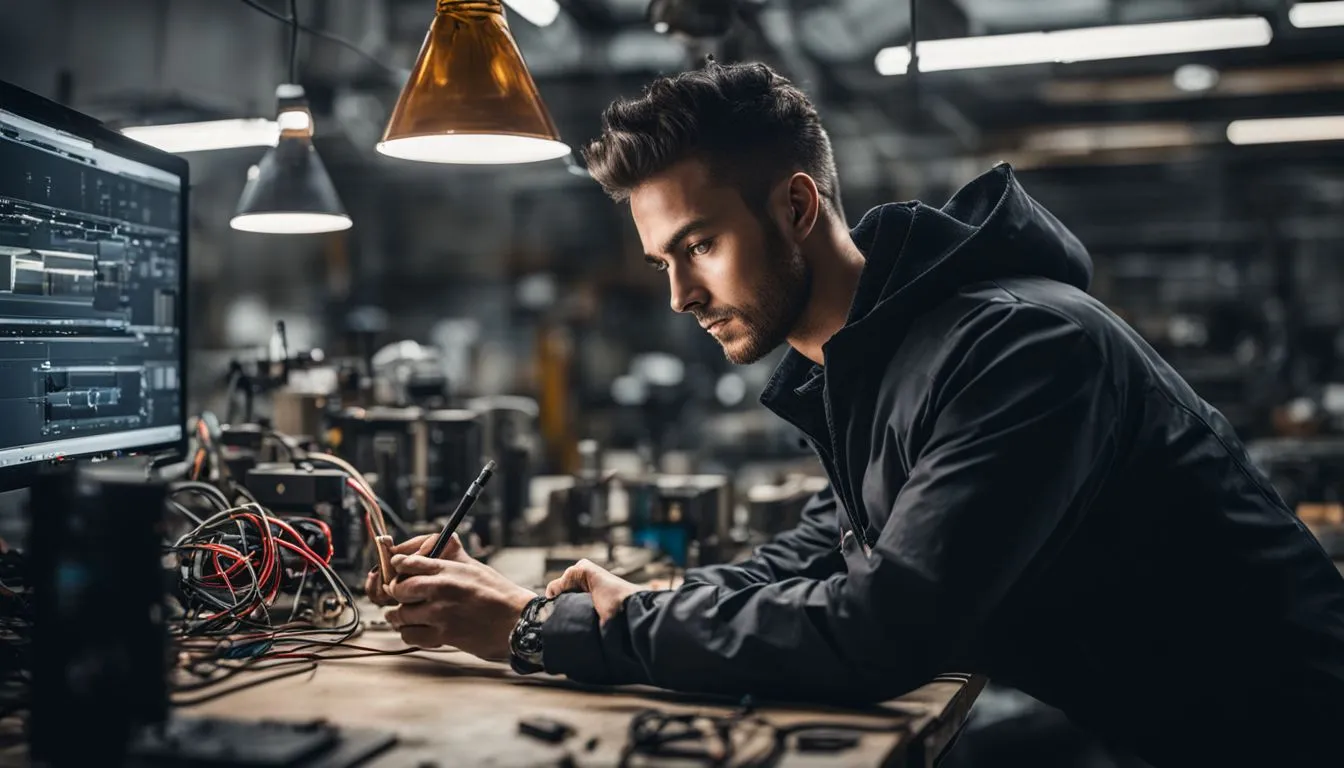 teaching best practices for fixing and securing electrotechnology equipment