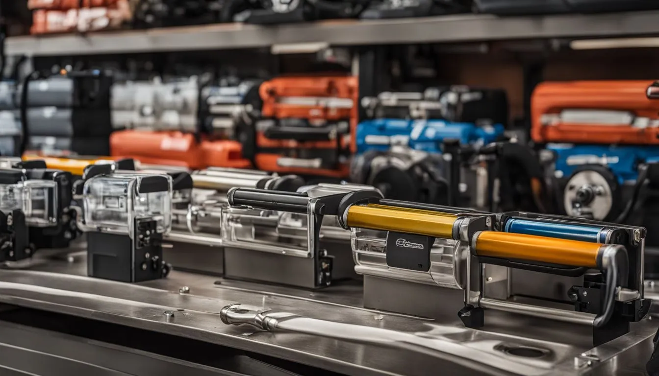 the different types of locksafe brackets and their applications