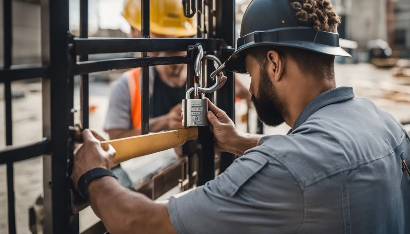 the key role of system keyed padlocks