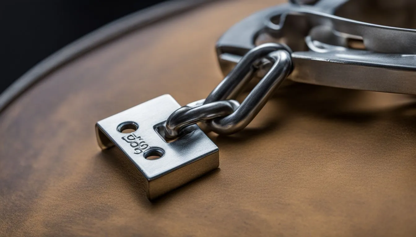 the ls10080 tamper proof hasp with chain