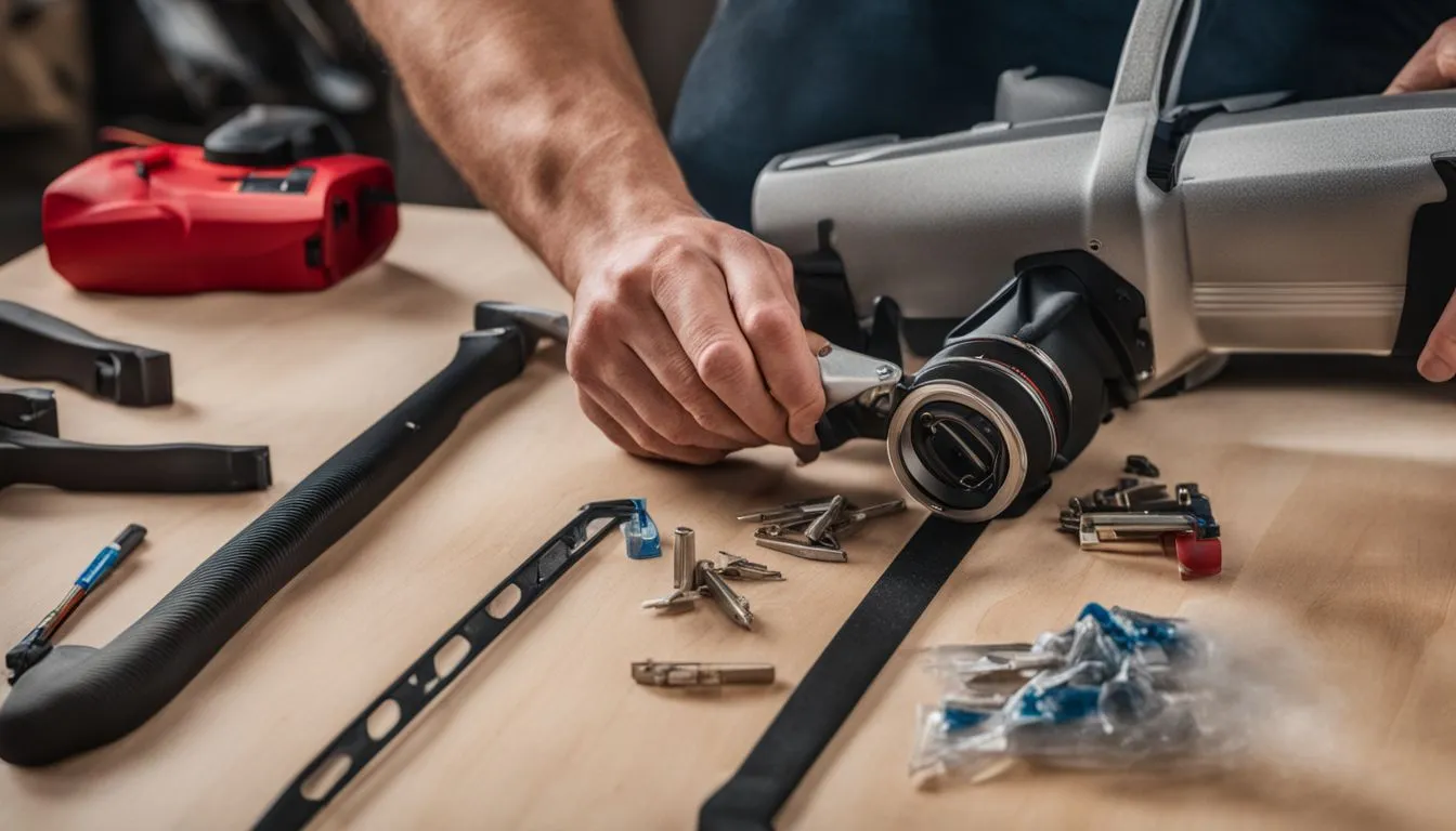 the process of installing and fitting locksafe brackets