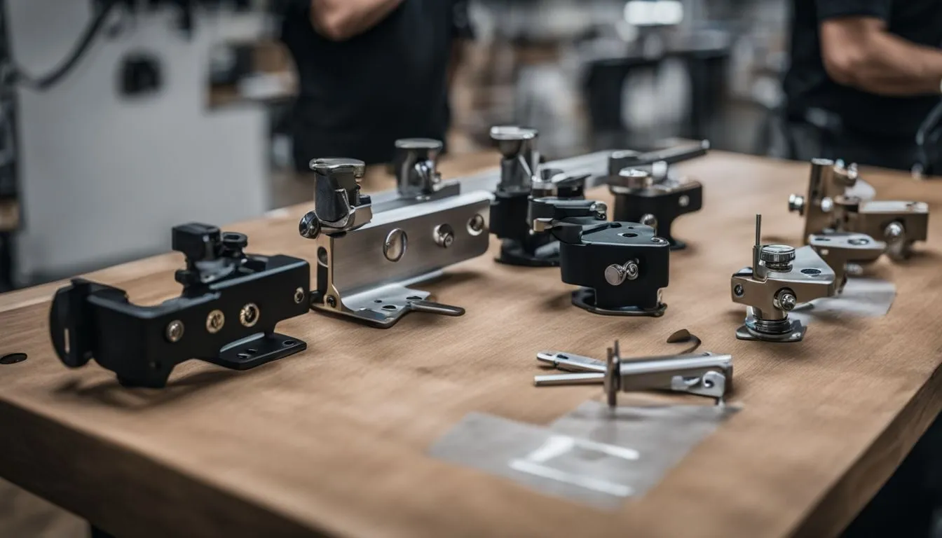 types of locking brackets