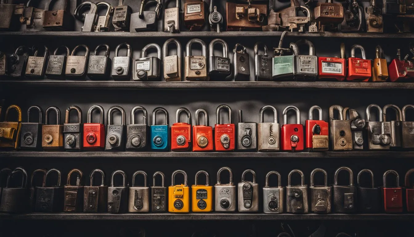 types of lockout safety locks