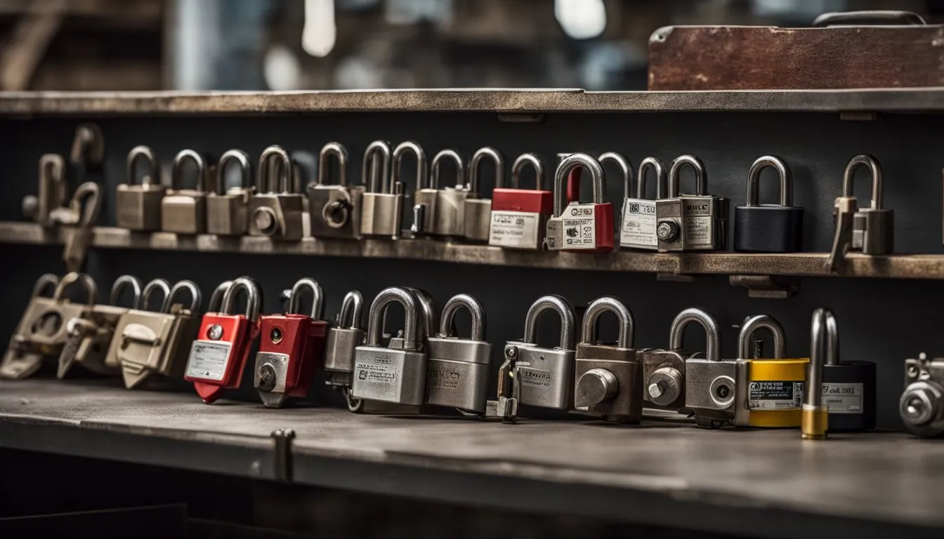 types of lockout safety locks 5